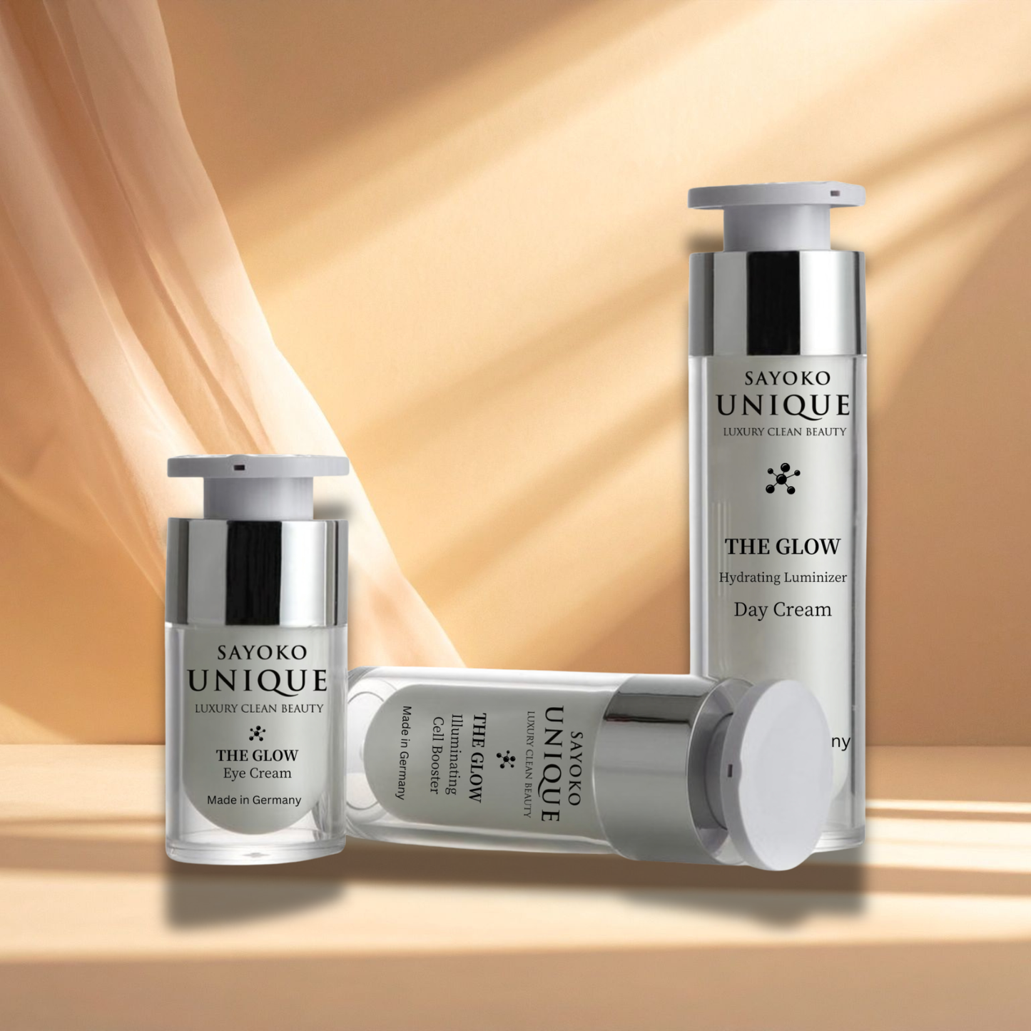 Augencreme gegen Trockenheitsfältchen & Müdigkeit - THE GLOW Eye Cream